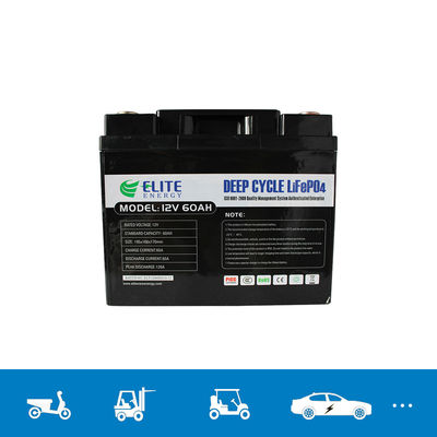 LFP 12V 60ah Lithium Battery Pack 32650 Cells Untuk Kendaraan Listrik