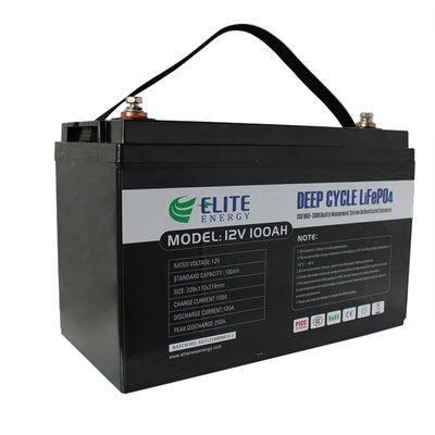 1280Wh 100Ah 12V LiFePO4 Battery Pack Untuk Penyimpanan Energi Rumah