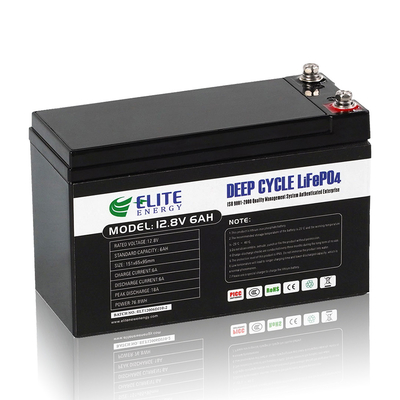 Koneksi 4S1P Baterai 12V LiFePO4 45 Derajat Dengan Sertifikasi MSDS